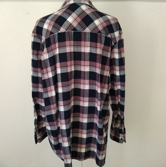 ORVIS plaid button down top Womens size XXL - Picture 3 of 12